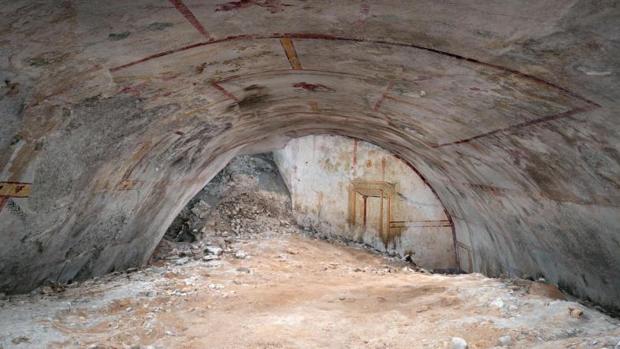 Oculta durante 2000 años en Roma, descubren por casualidad la Sala de la Esfinge de Nerón