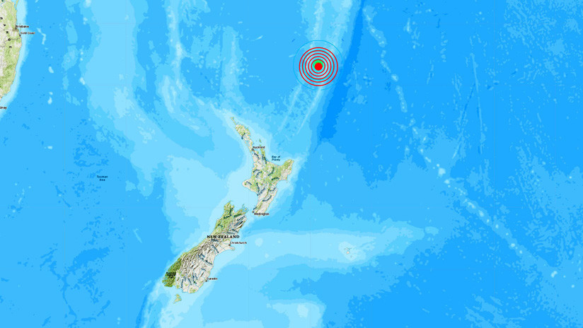Se registra un sismo de magnitud 6,3 cerca de la costa de Nueva Zelanda