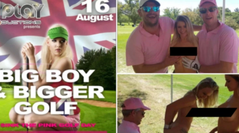 Indignación en Reino Unido: habrá caddies desnudas en un torneo de golf