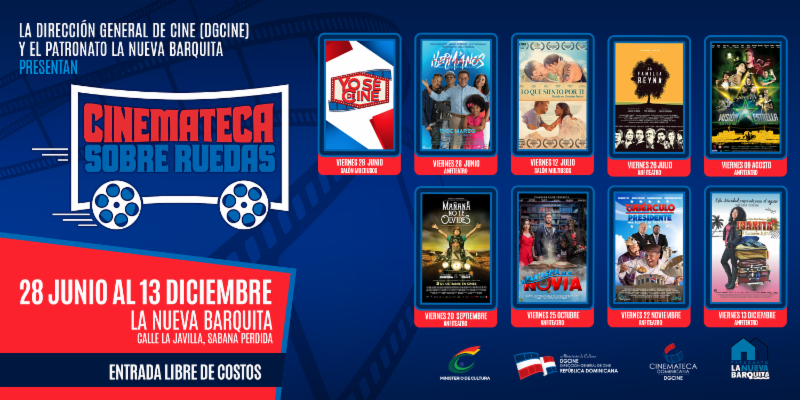 Dirección General de Cine lleva su programa Cinemateca sobre Ruedas a La Nueva Barquita