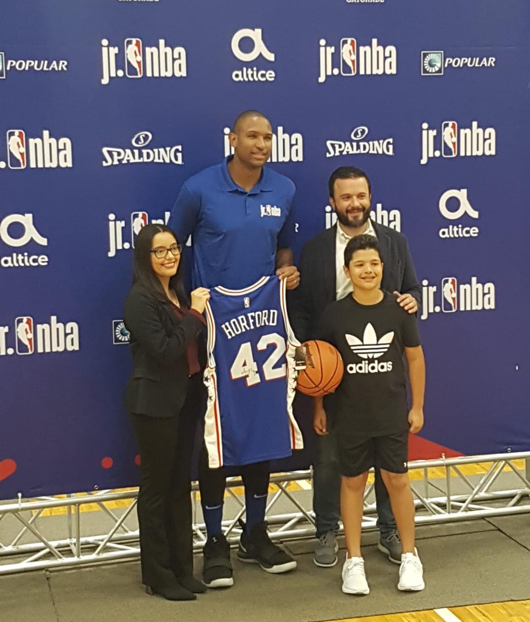 (Video): Al Horford apuesta a trabajar con jóvenes para desarrollar baloncestos en el país