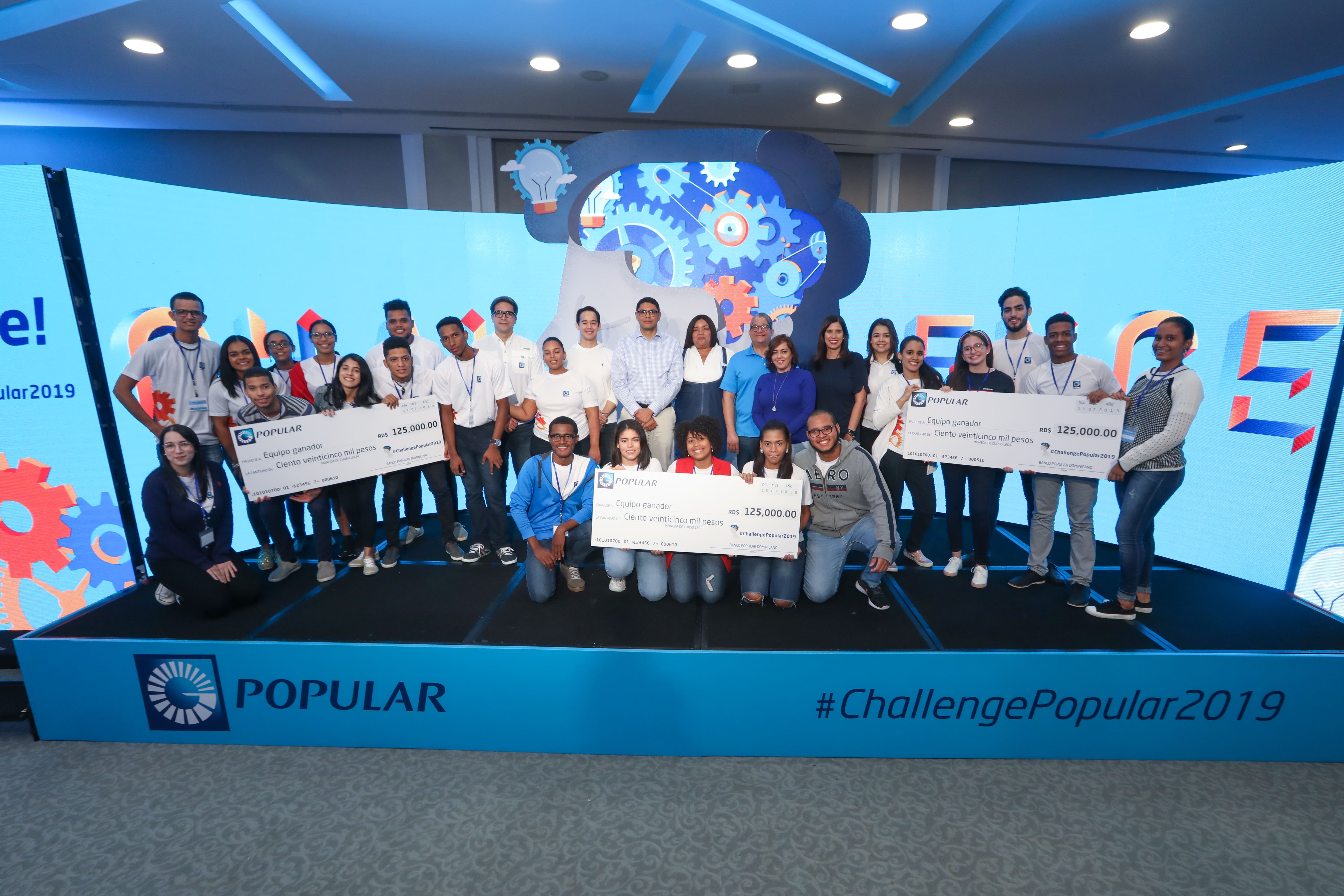 Maratón de emprendimiento del Popular premia la cooperación y creatividad de los jóvenes