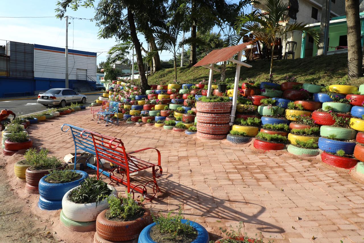 El Jardín de Las Gomas en Nibaje parte de la acupuntura urbana ejecuta alcalde Abel Martínez