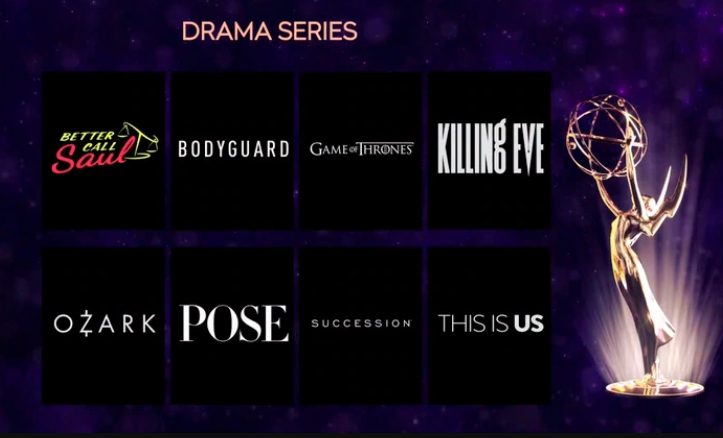 Estos son los nominados a los premios Emmy 2019
