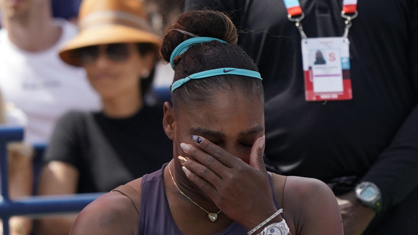 "No me puedo mover": Serena Williams rompe a llorar tras abandonar la final de la Copa Rogers debido a una lesión