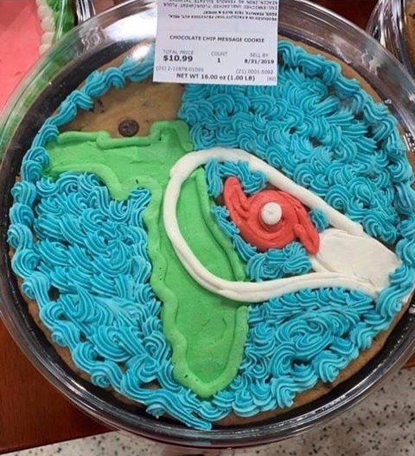 Publix vende pasteles con diseño de huracán. A algunos clientes no les parece gracioso