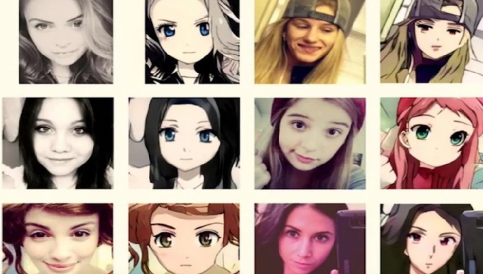 La nueva tendencia en el mundo de las 'FaceApps': convertir los rostros humanos en personajes de anime