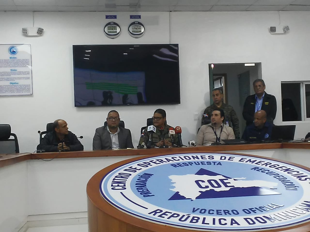 (Video): COE mantiene 16 provincias en Alerta
