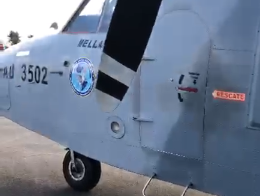 Comandante general de la Fuerza Aérea aclara equipos grabados en un avión de la institución son piezas de aviones
