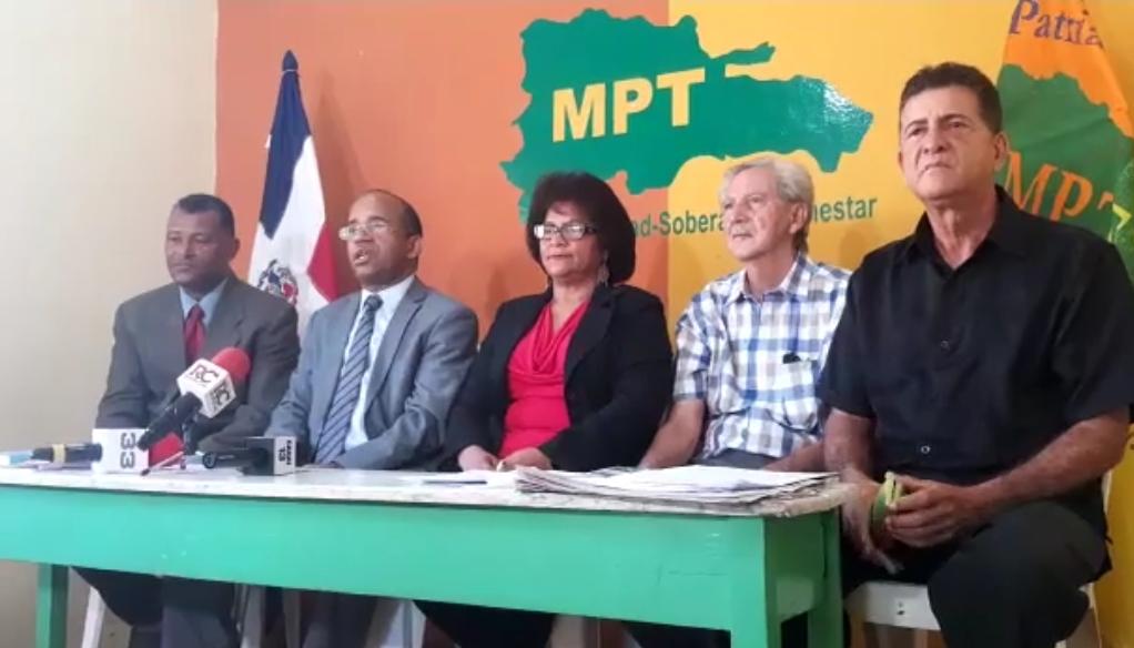 El MPT solicita a la JCE revisar resolución que rechaza su reconocimiento