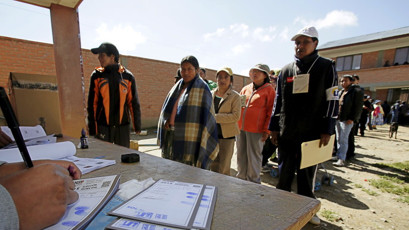 Bolivia: Abren los centros de votación para las elecciones generales