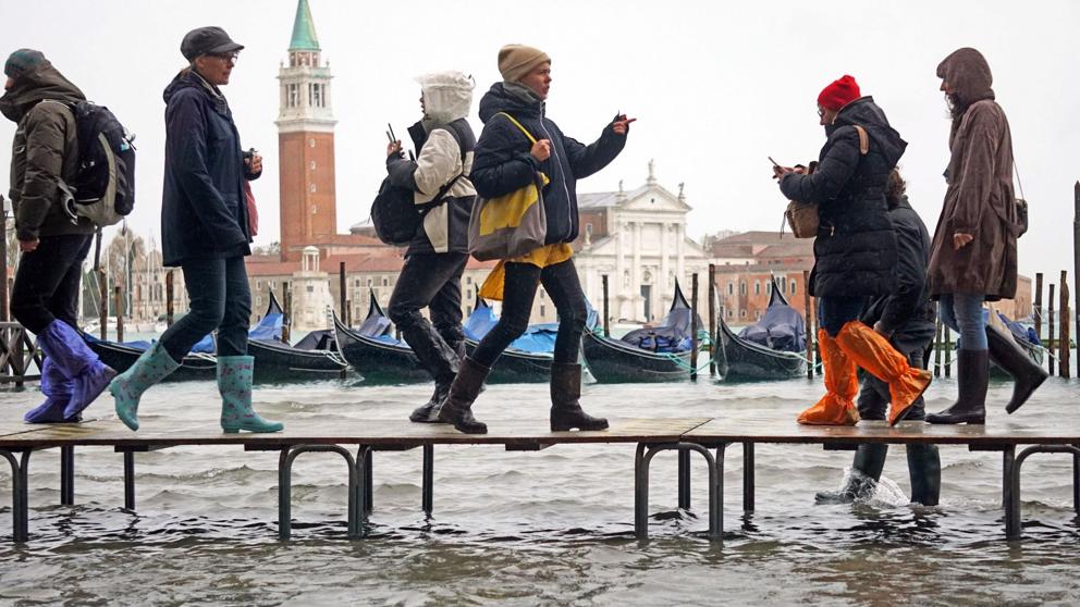 Venecia sitúa en 1.000 millones de euros los daños por las inundaciones