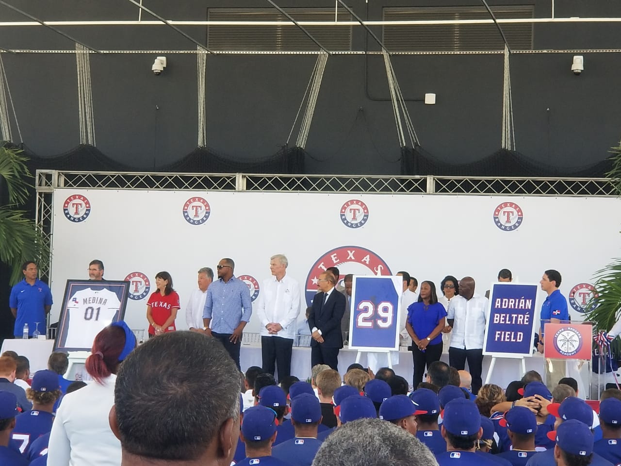 (Video): Rangers de Texas inaugura academia de béisbol en República Dominicana