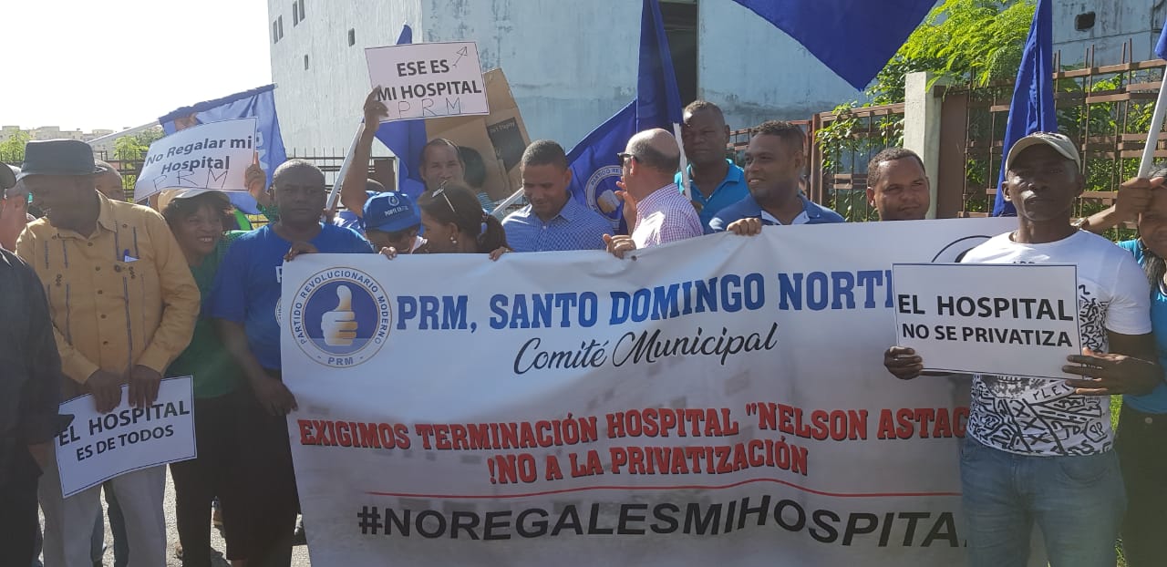 (Video): PRM se opone entreguen hospital Nelson Astacio al Colegio Médico