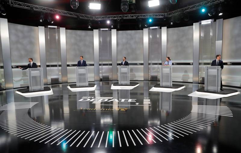 Los puntos clave del único debate entre candidatos a presidir España