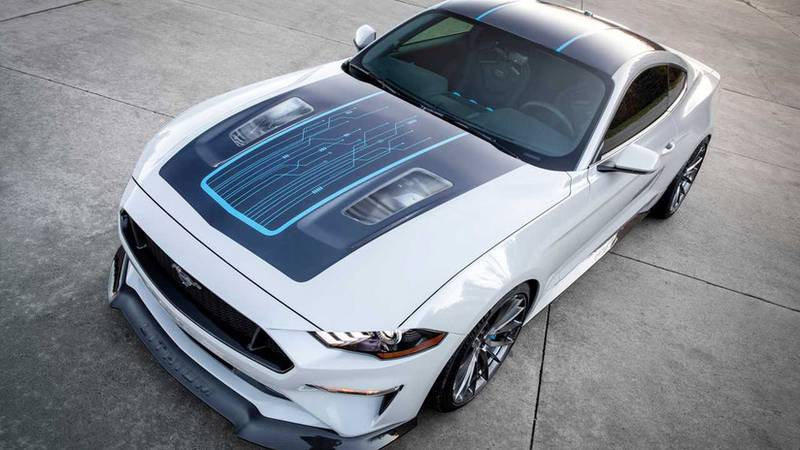 (Video): Ford presenta un Mustang completamente eléctrico de 900 caballos que no se puede comprar