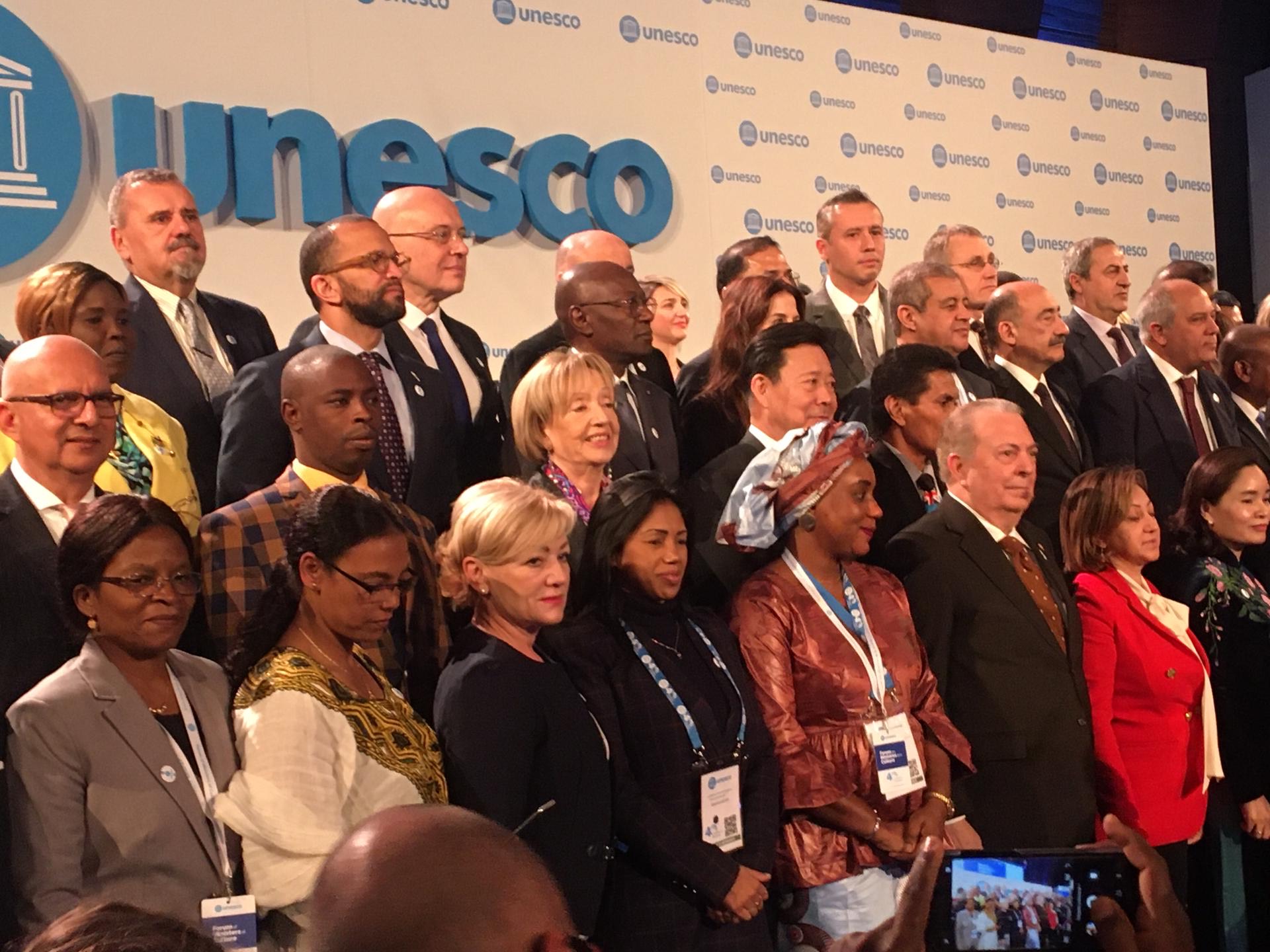 Eduardo Selman participa en París en la reunión de ministros de Cultura convocada por la UNESCO
