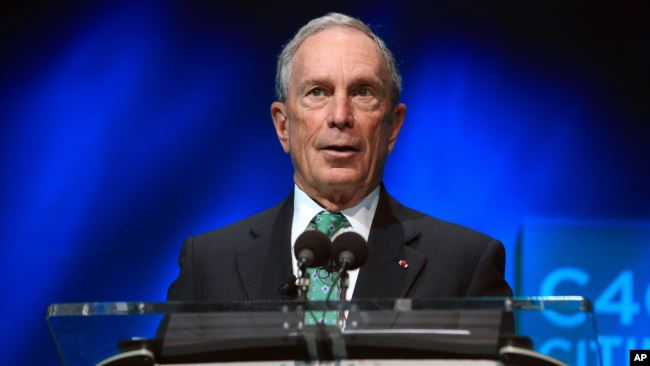 Michael Bloomberg registra oficialmente su candidatura a presidente como demócrata