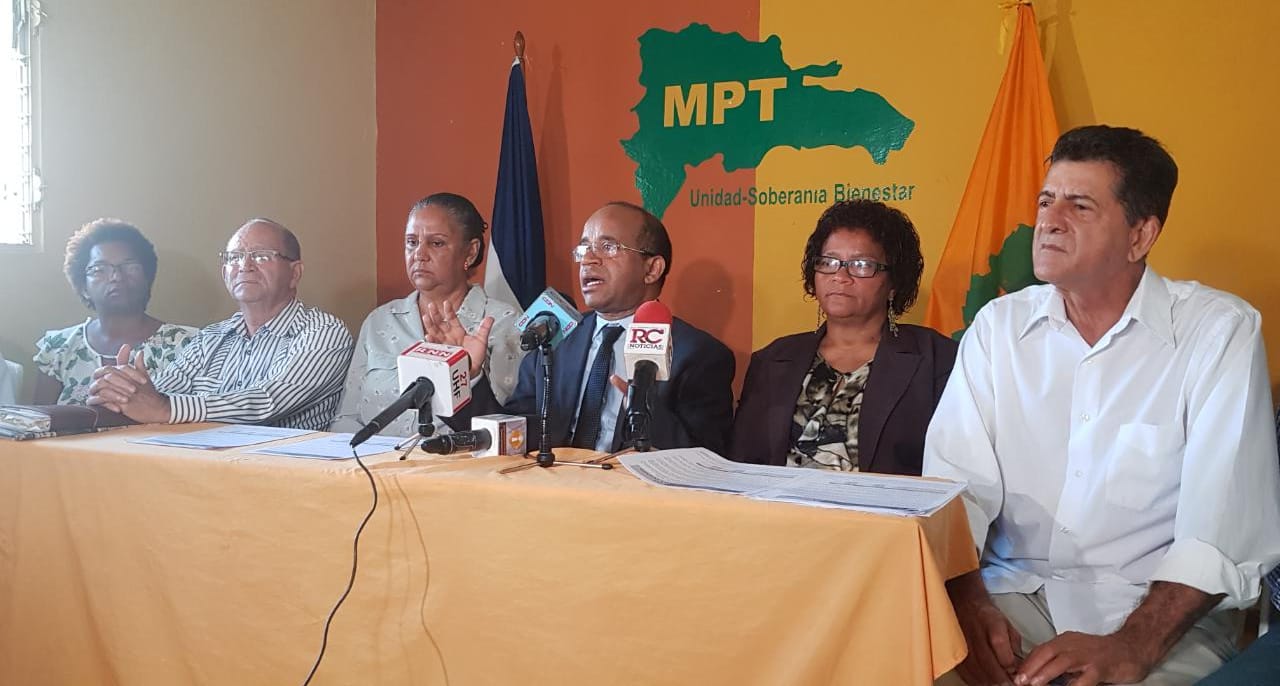 (Video): MPT dice que la JCE le negó el reconocimiento “cediendo a presiones del Palacio Nacional”