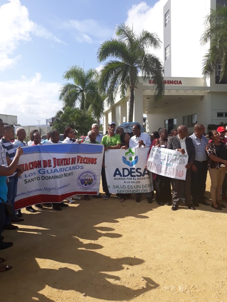 Organizaciones de SDN rechazan la entrega del Hospital Gral. Dr. Nelson Astacio al Colegio Médico Dominicano