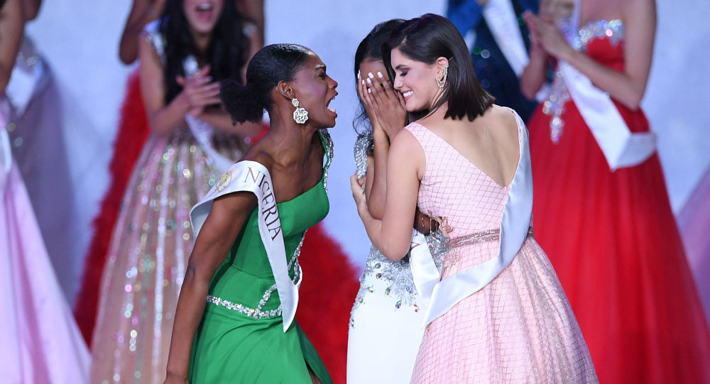 Aquí el video de la viral reacción de Miss Nigeria por la victoria de Jamaica en Miss Mundo