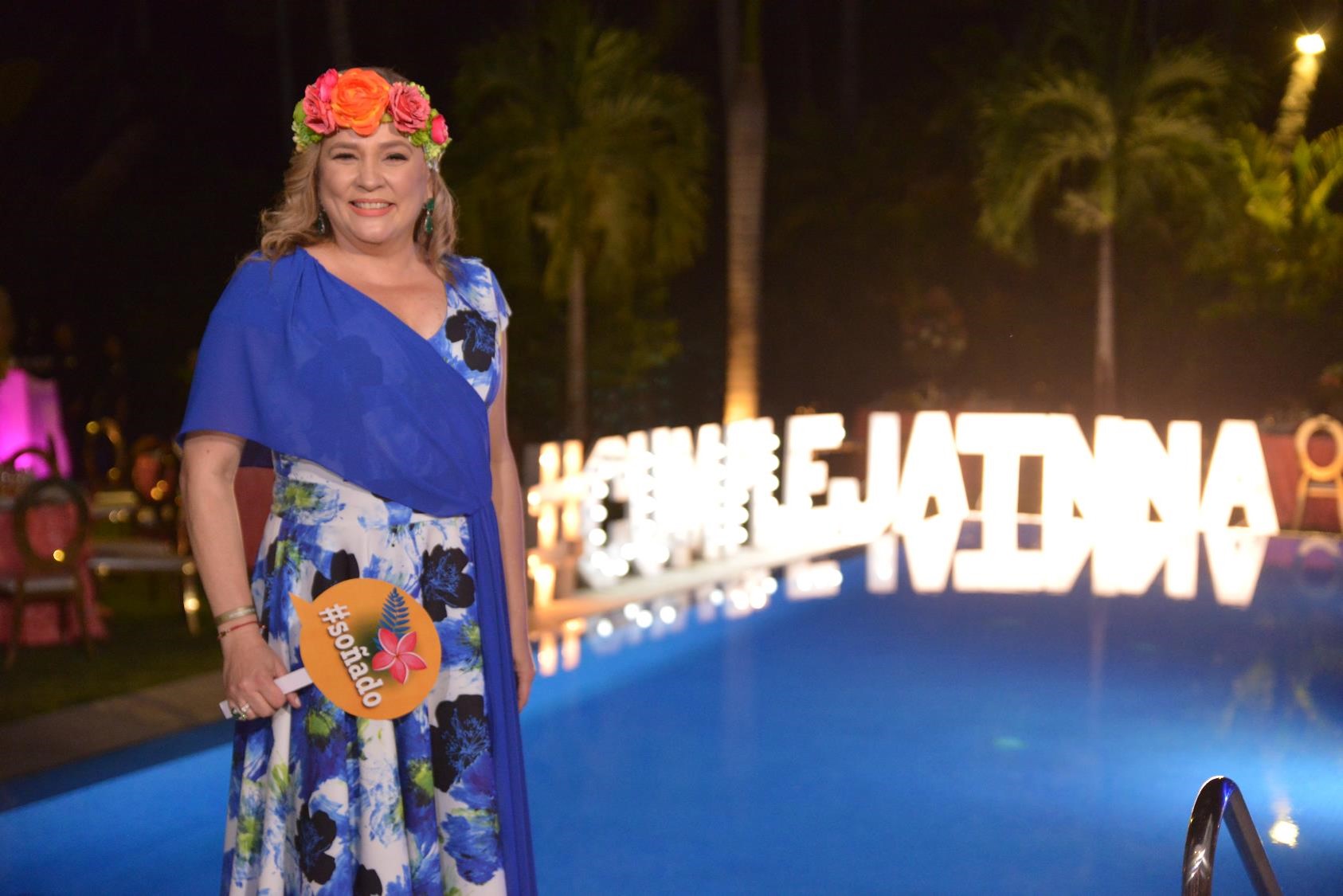 Jatnna festeja cumpleaños por todo lo alto  en Playa Nueva Romana