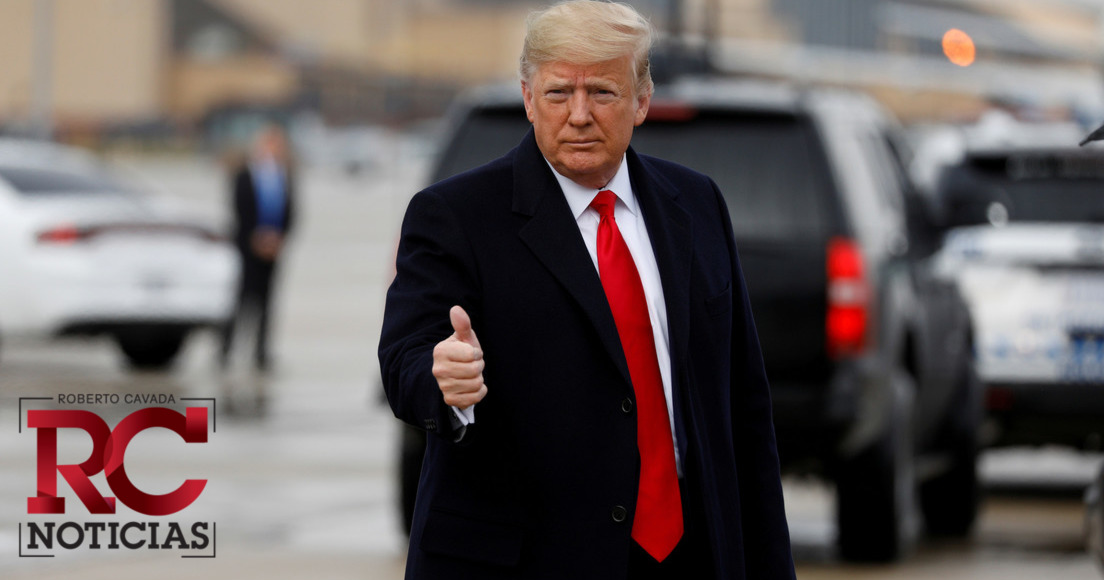 Trump dice el 'impeachment' ha disparado su nivel de popularidad "por las nubes"