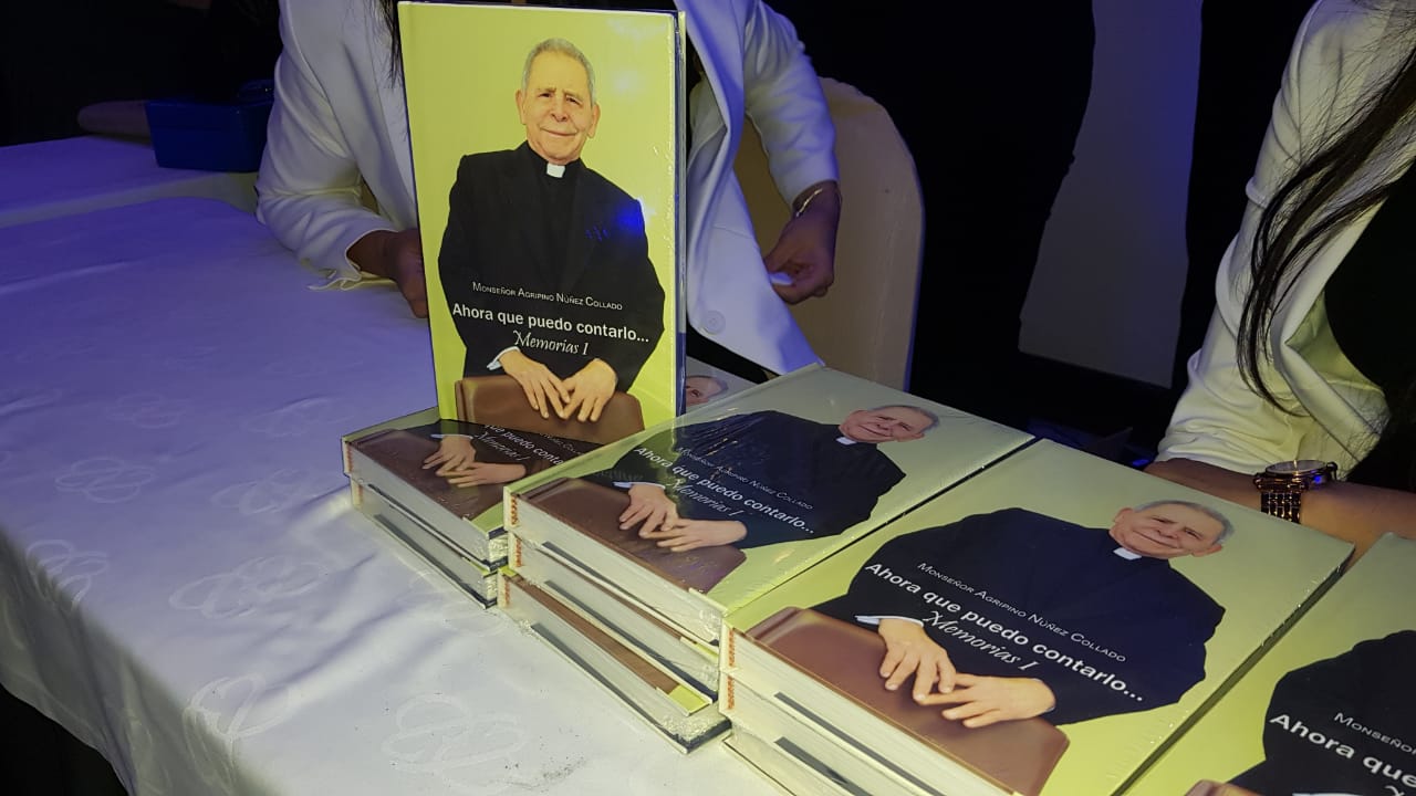 Monseñor Agripino Núñez pone a circular libro "Ahora que puedo contarlo, Memorias I"