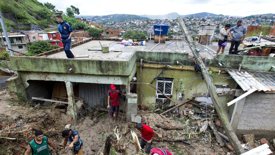 Al menos 30 muertos y 17 desaparecidos tras lluvias torrenciales en Brasil