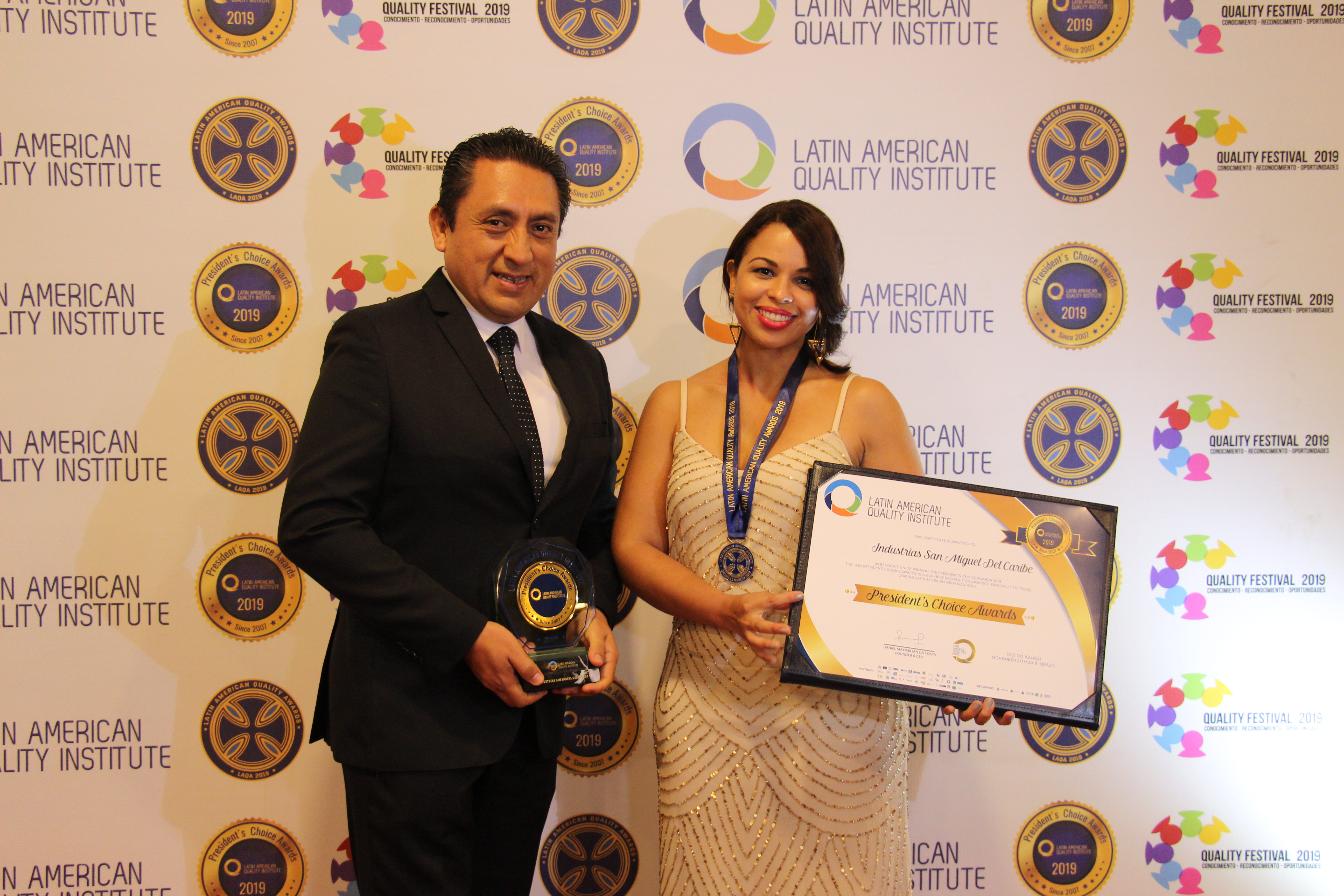 ISM recibe Premio del Latin American Quality Institute AWARDS 2019