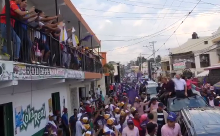 (Video): PLD y aliados realizan multitudinario recorrido con Gonzalo Castillo en apoyo a Miledys Núñez alcaldesa de SFM