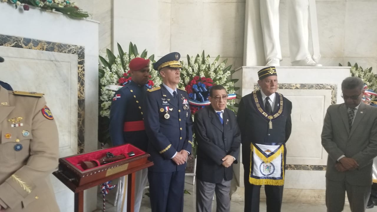 Video | La Masonería y el Ministerio de Defensa realizan Acto de Presentación del Trabuco de Mella