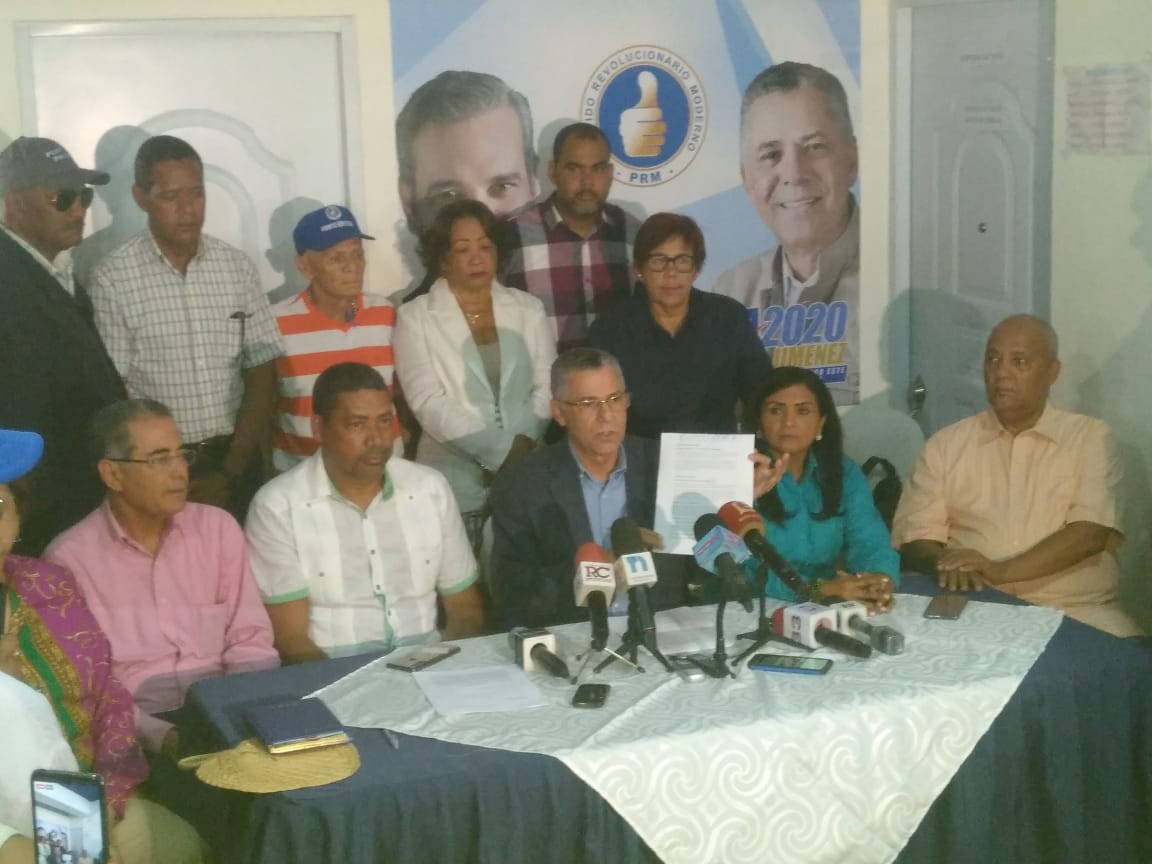 Manuel Jiménez exige al Gobierno y a la JCE “detener acciones violentas y de intimidación contra dirigentes de su campaña en SDE”