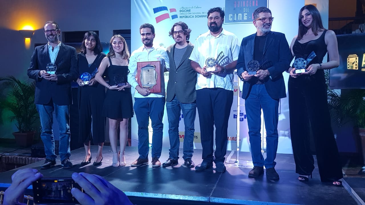 Celebran primer premio de la crítica y prensa cinematográfica dominicana