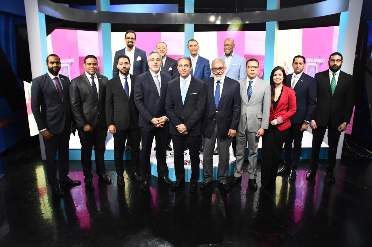 Candidatos a alcaldía del D.N. participan en “Santo Domingo Debate”