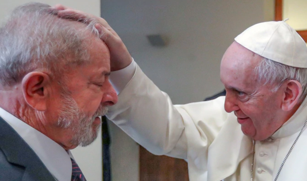El papa Francisco recibió a Lula da Silva en el Vaticano