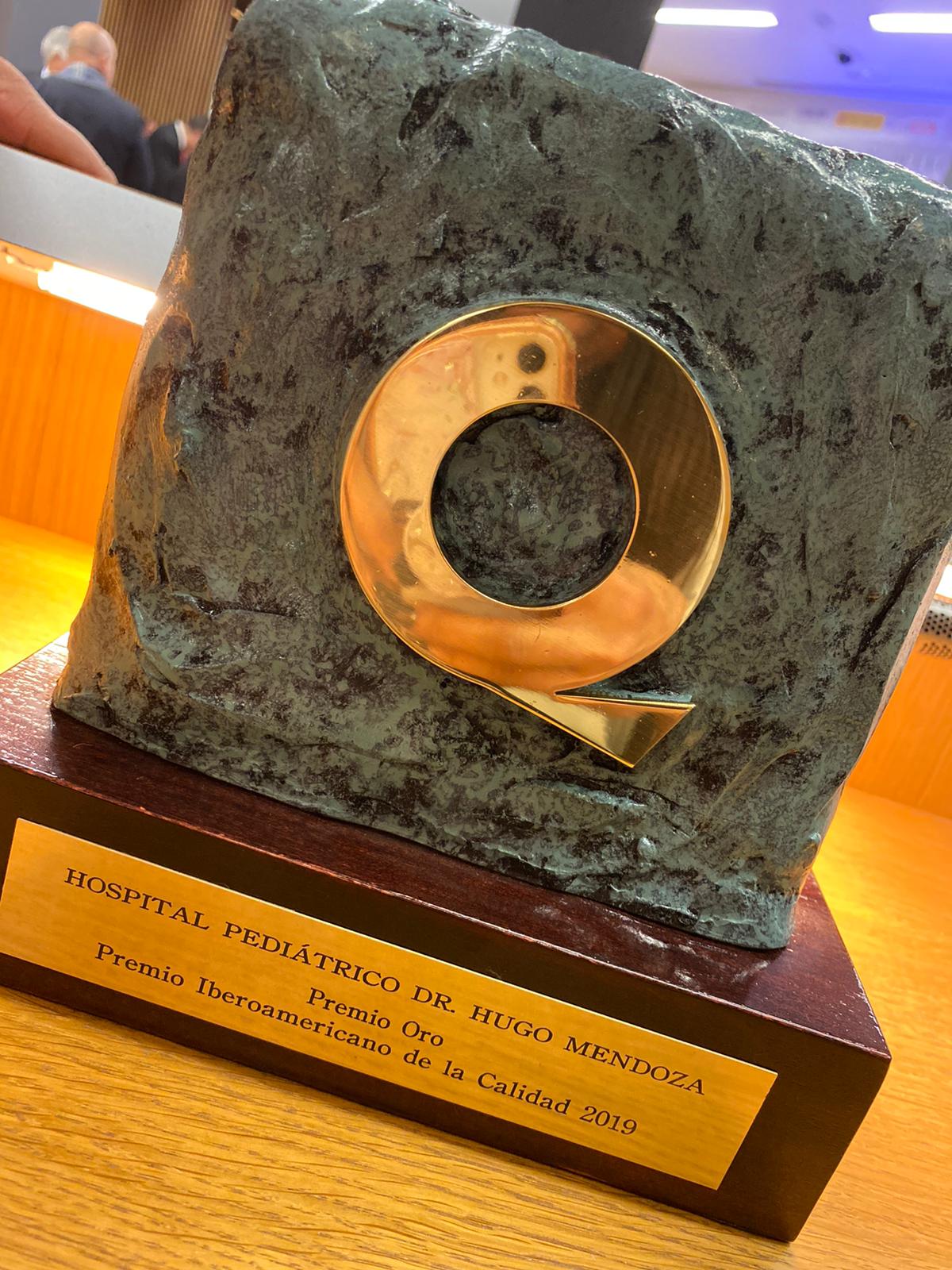 Hospital público gana Oro en Premio Iberoamericano de la Calidad