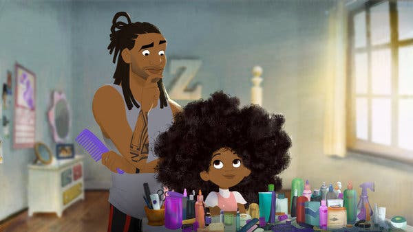 Aquí puedes ver 'Hair Love', el corto de animación que ganó un Oscar