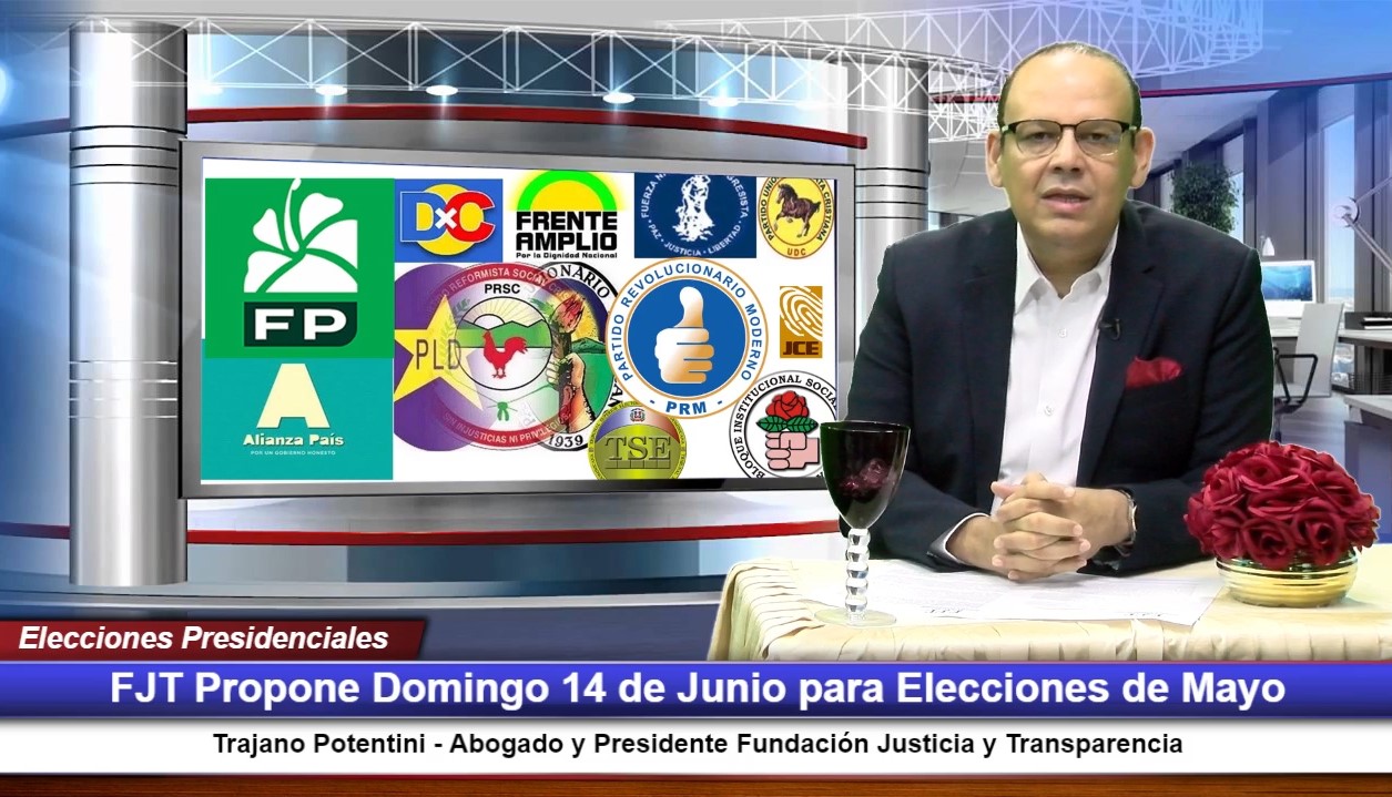 FJT propone el domingo 14 de junio para celebrar elecciones presidenciales de mayo por Coronavirus