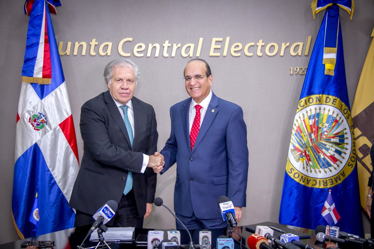 OEA y JCE firman acuerdo para realización de auditoría al voto automatizado implementado en las elecciones municipales