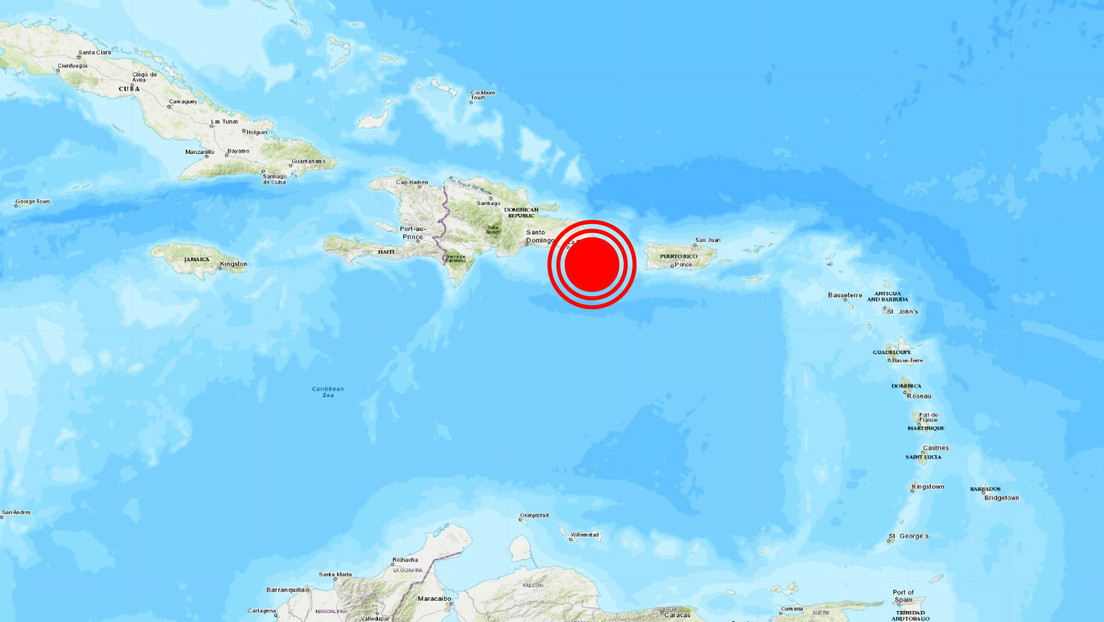 Se registra sismo de 5.4 al sur de Punta Cana