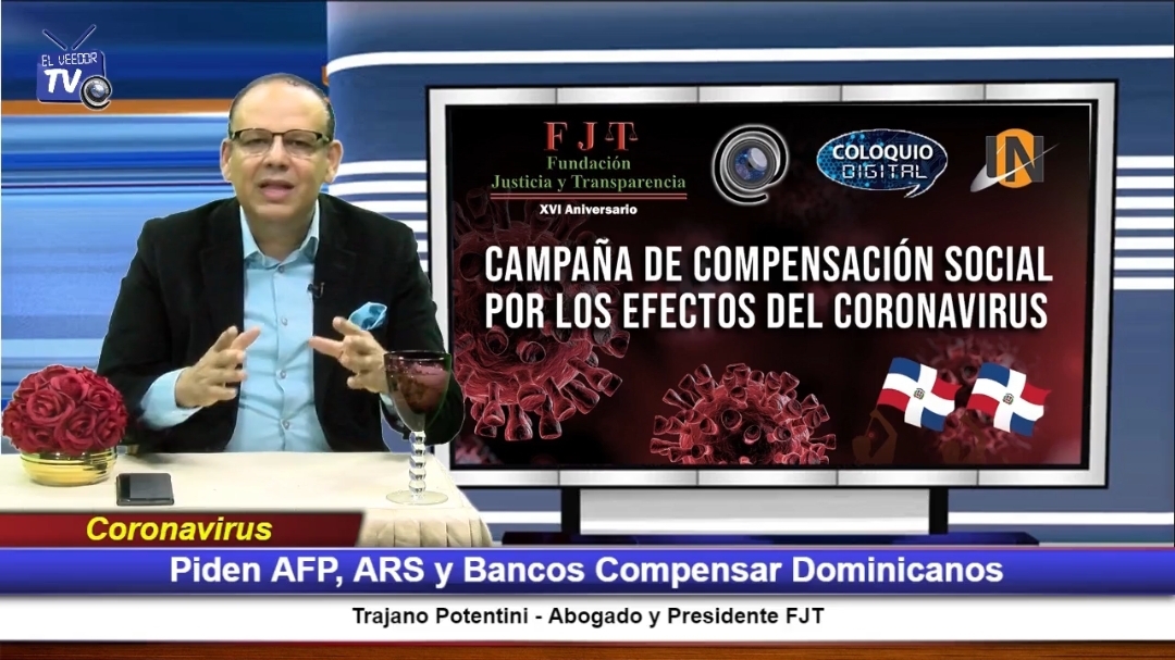FJT anuncia cruzada para lograr AFP y ARS compensen a trabajadores por el Coronavirus