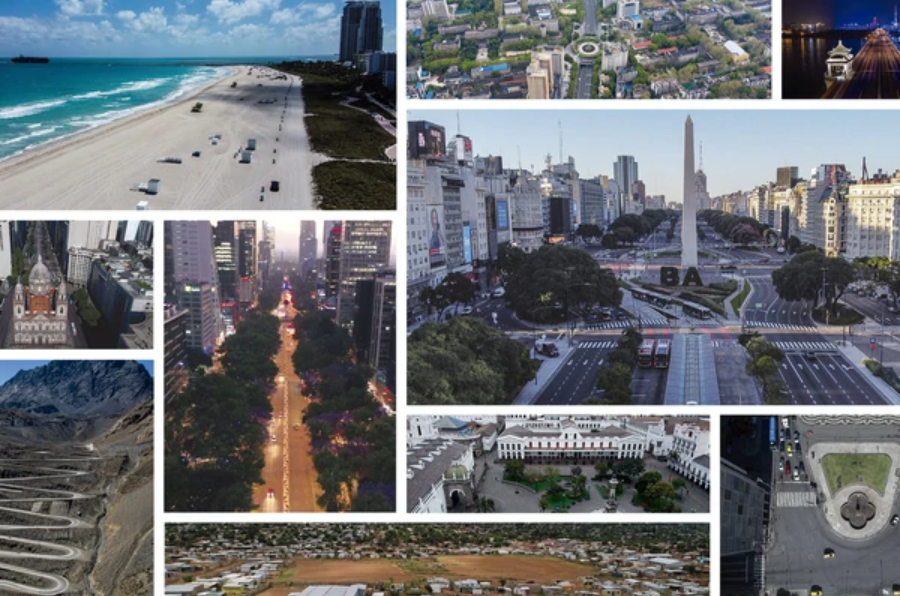 Un mundo sin gente: 23 fotos aéreas de ciudades casi vacías por la pandemia de coronavirus