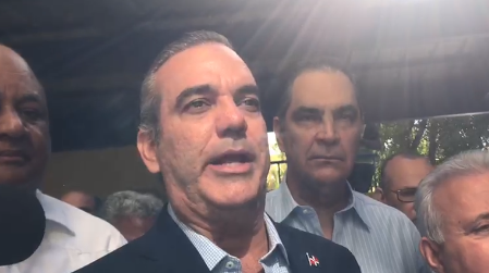 Video | Luís Abinader optimista con elecciones municipales; llama al pueblo a votar