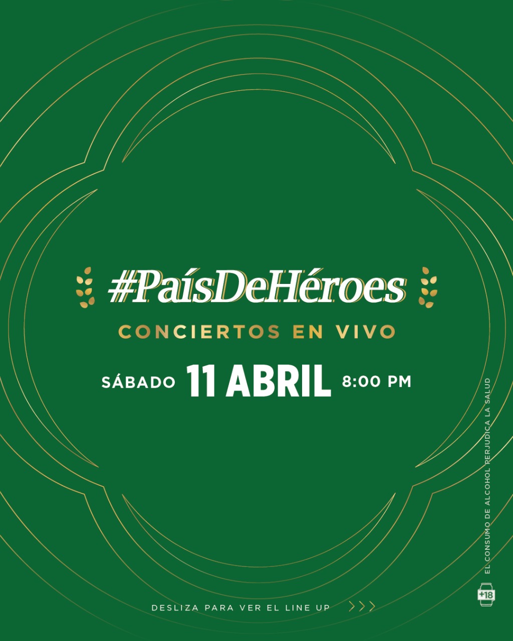 Cerveza Presidente realiza concierto en-vivo #PaísDeHéroes pro-recaudación de fondos