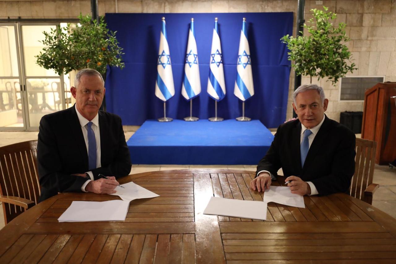 Netanyahu y Gantz acuerdan formar un gobierno de unidad en Israel