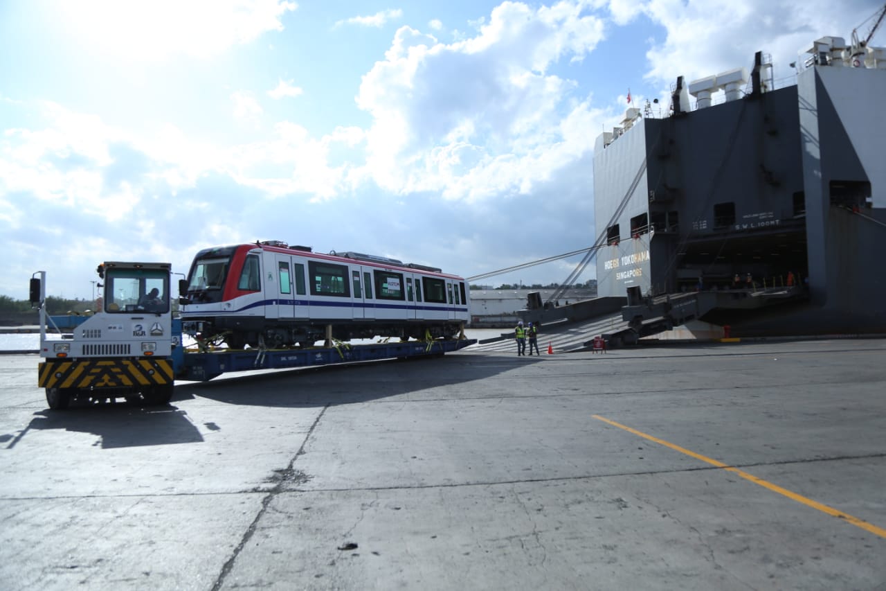 Llegará al país este jueves, segunda partida de trenes para el Metro de Santo Domingo