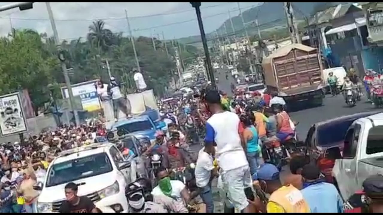 MIP desmiente haber otorgado permiso para marcha que recibió a peregrino en Puerto Plata