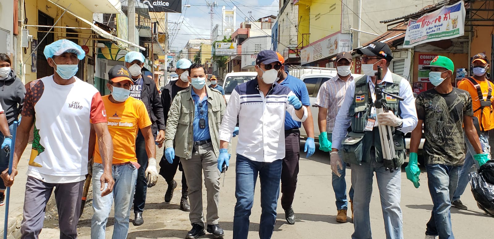 Alcaldía de Santiago mantendrá jornada de limpieza y desinfección de forma permanente