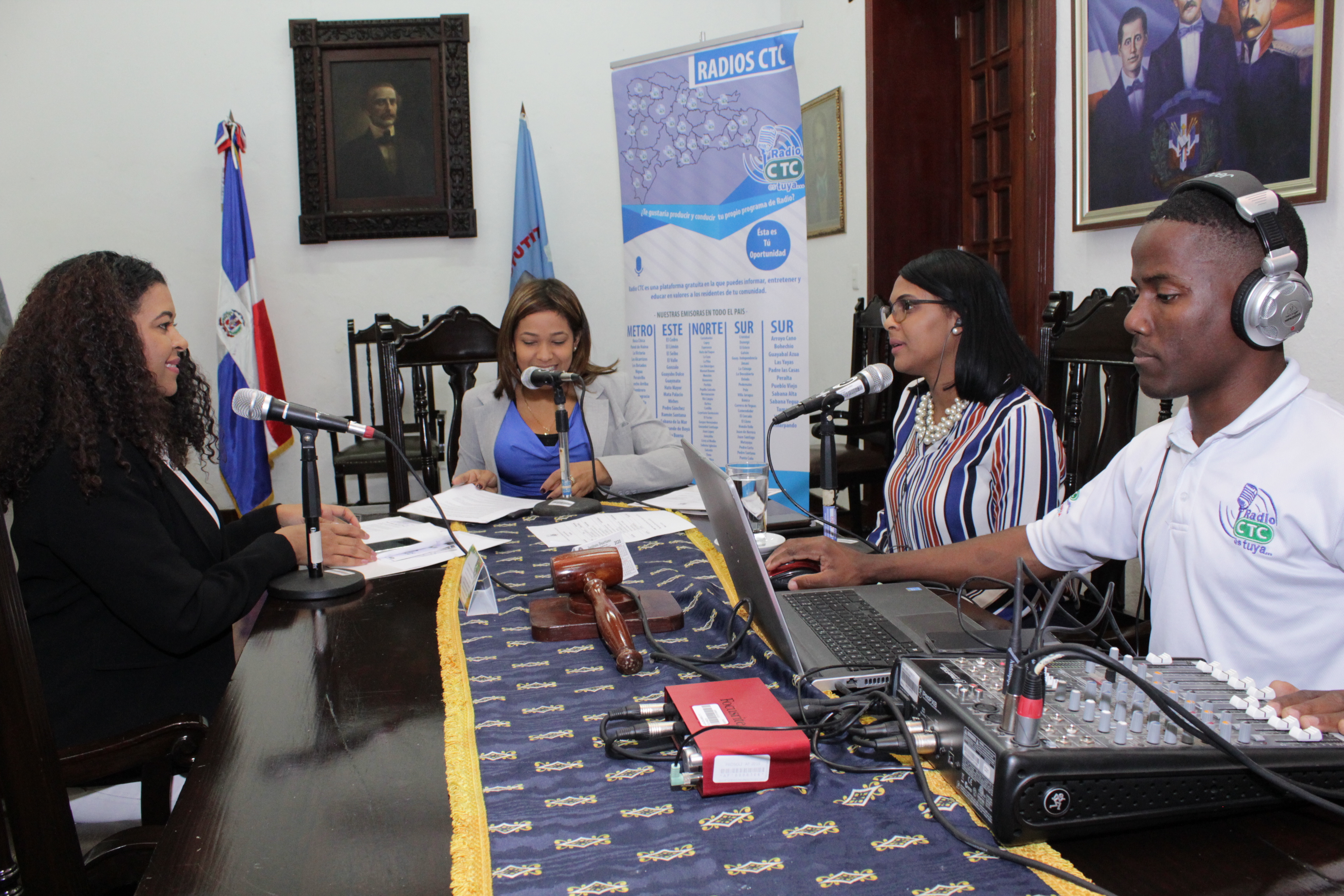 Vicepresidenta dispone 46 emisoras Radio CTC orienten comunidades vulnerables sobre coronavirus
